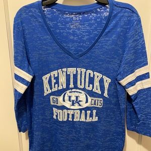 Women’s University of Kentucky Football 3/4 Sleeve